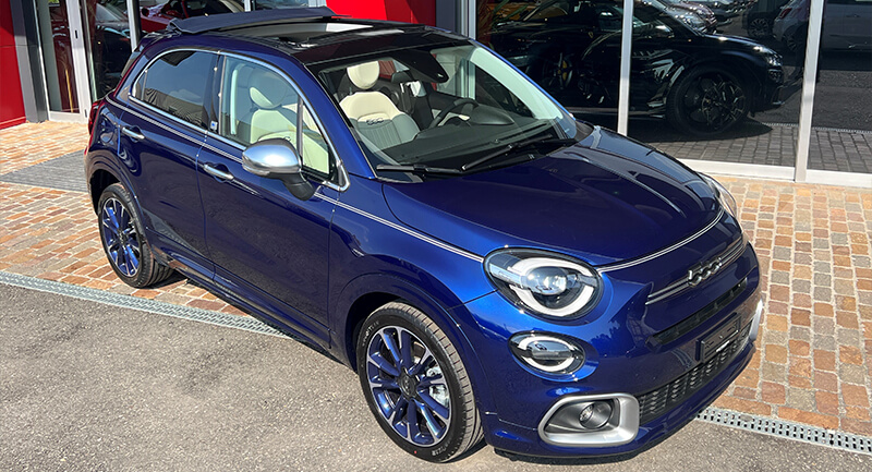 Der NEUE Fiat 500X – in diversen Varianten und Farben ab Lager sofort verfügbar